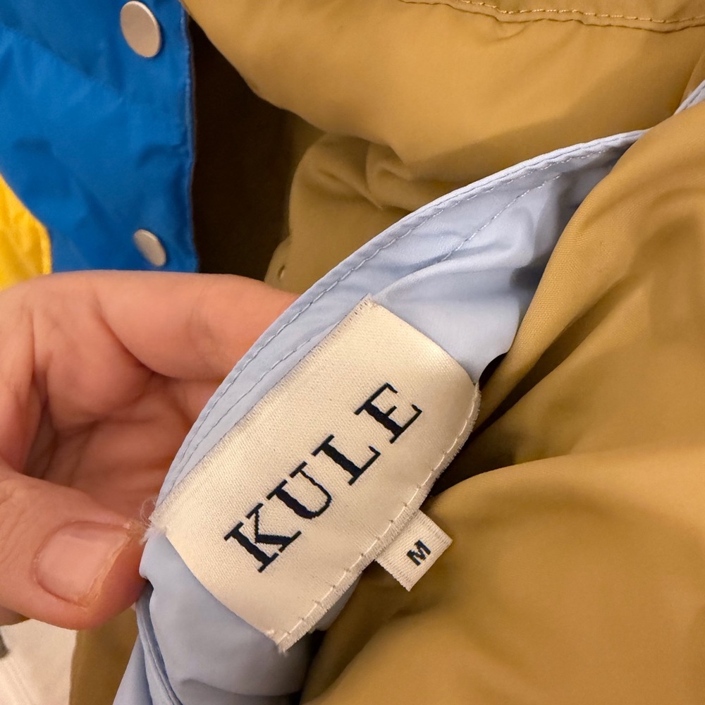 KULE Reversible Colorblock Puffer Vest – Quilted Snap Front - Picture 5 of 5